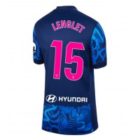 Camisa de time de futebol Atletico Madrid Clement Lenglet #15 Replicas 3º Equipamento Feminina 2024-25 Manga Curta